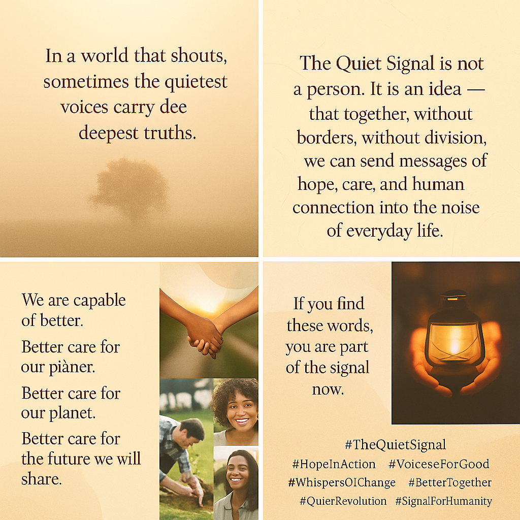 Together We can make a better World